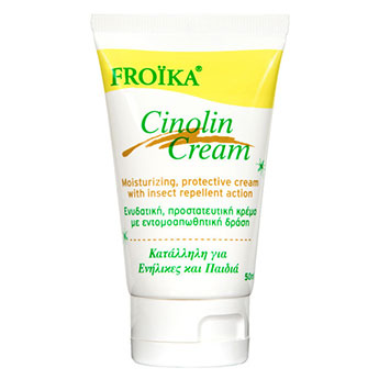 Froika cinolin cream 50ml εντομοαπωθητικη - healthspot overespa