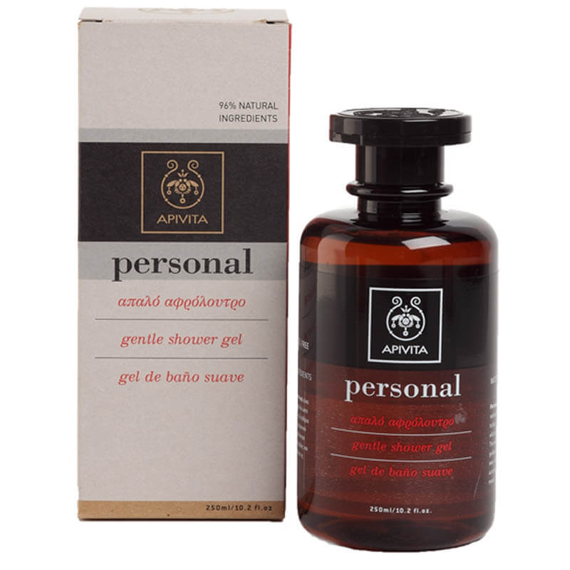 Apivita Personal Shower Gel Απαλό Αφρόλουτρο, 250ml Healthspot Overespa