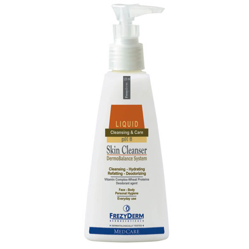 Frezyderm Skin Cleanser Καθαρισμός και αντισηψία προσώπου 125ml Healthspot Overespa