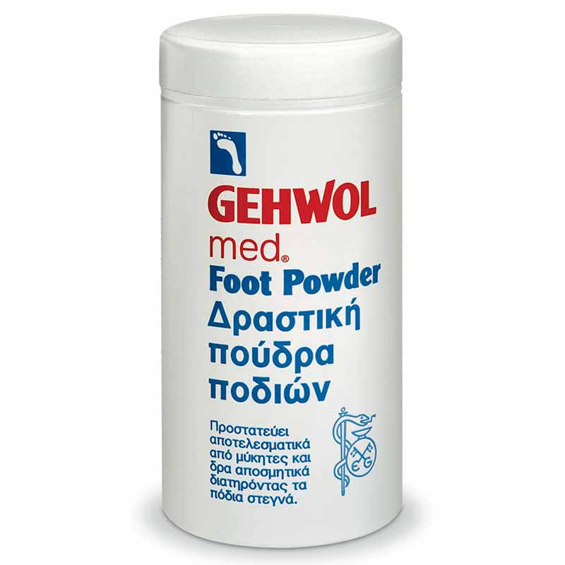 Gehwol Foot powder Διατηρεί τα πόδια στεγνά και απαλά, 100gr Healthspot Overespa