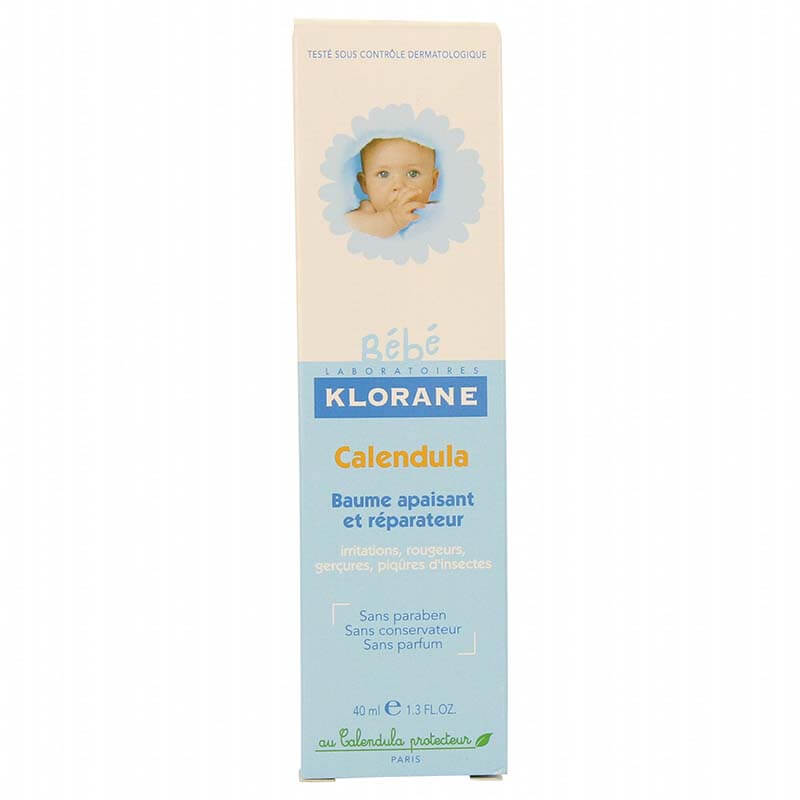 Klorane Baume Calendula Για τους ερεθισμούς στο βρεφικό δέρμα Healthspot Overespa