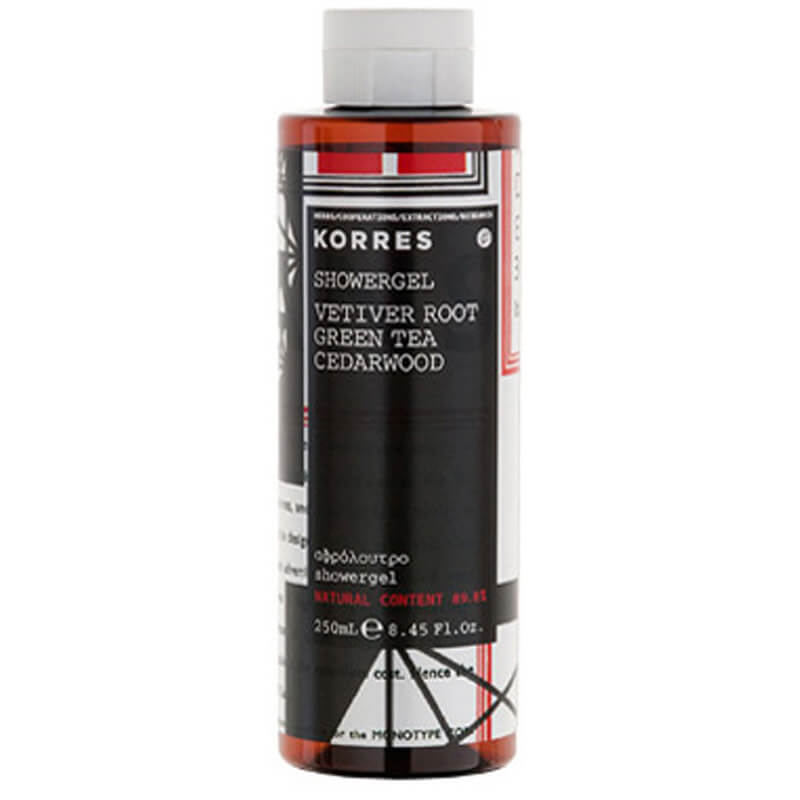 Korres Αφρολουτρο Vetiver Αναζωογονητικό με πράσινο τσάι 250ml Healthspot - Overespa