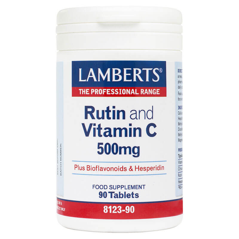 Lamberts Rutin and Vitamin Bioflavonoids Συμπληρώματα, 90tabs Healthspot Overespa