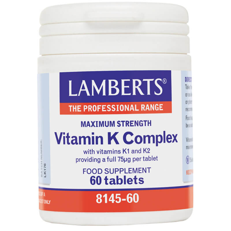 Lamberts Vitamin K Complex Βιταμίνες, 60tabs Healthspot Overespa