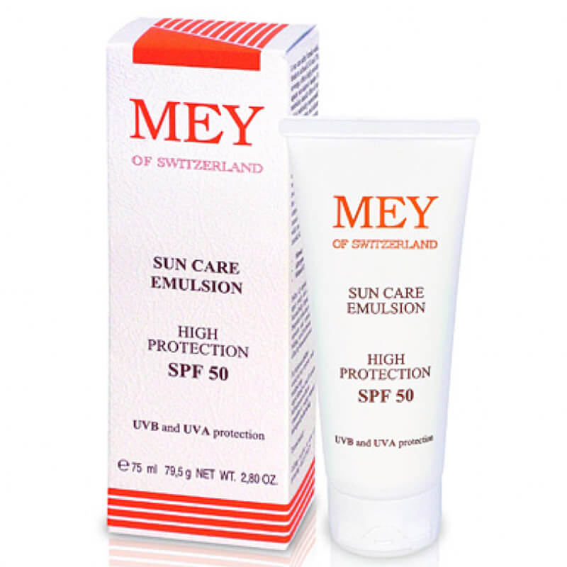 Mey Sun Care Emulsion Spf 50 Αντηλιακό γαλάκτωμα υψηλής προστασίας για το πρόσωπο και το σώμα Healthspot - Overespa