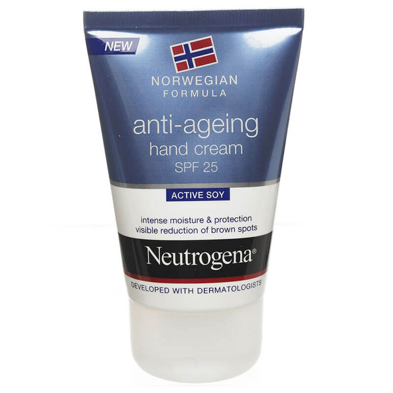 NEUTROGENA Anti-ageing Hand Cream Αντιγηραντική κρέμα χεριών 25 spf 50ml Healthspot Overespa