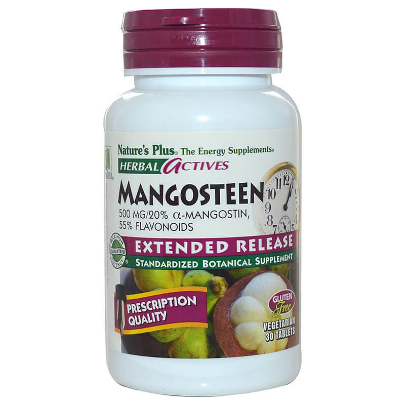 Nature`s plus mangosteen 500mg tabs 30 -healthspot overespa