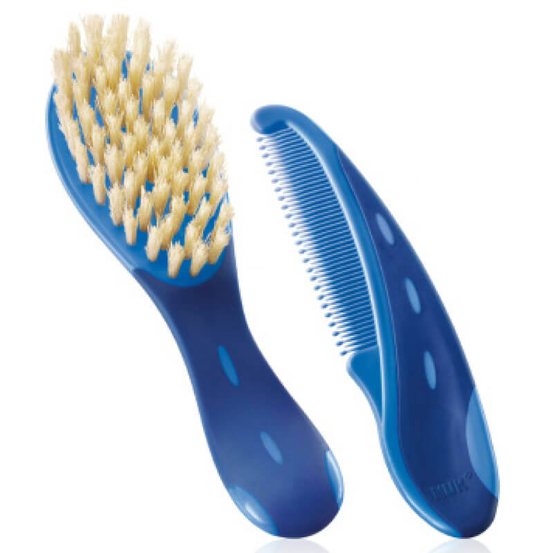 Nuk βούρτσα -χτένα φυσική τρίχα -healthspot overespa