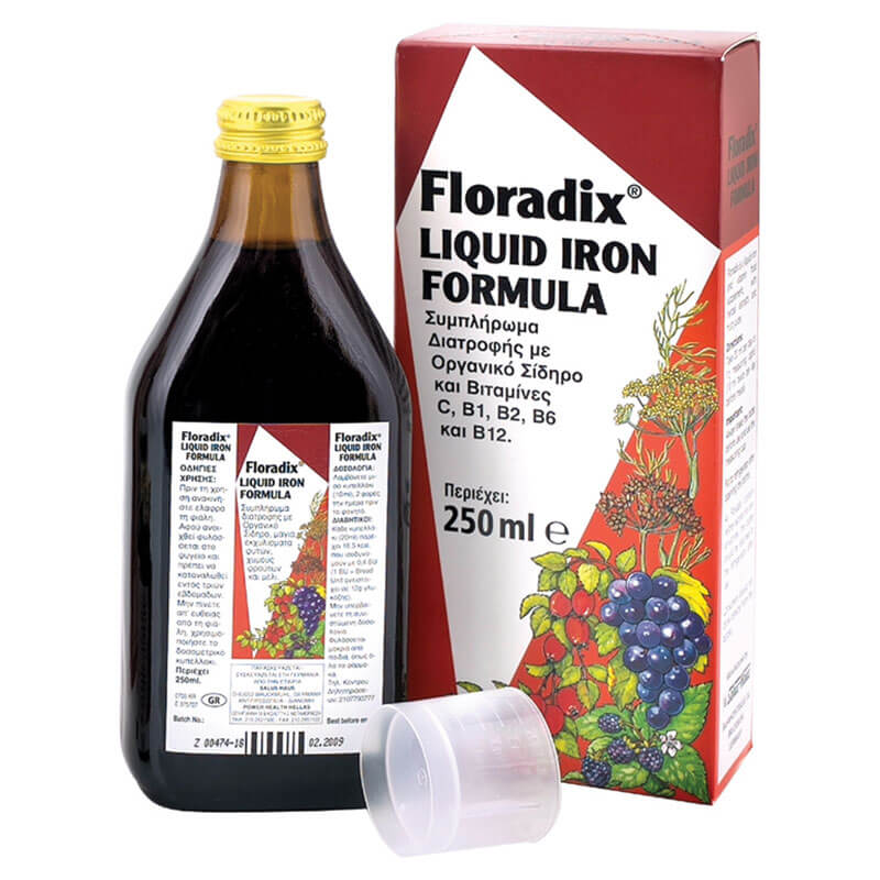 Power health floradix sirop 250ml - healthspot overespa