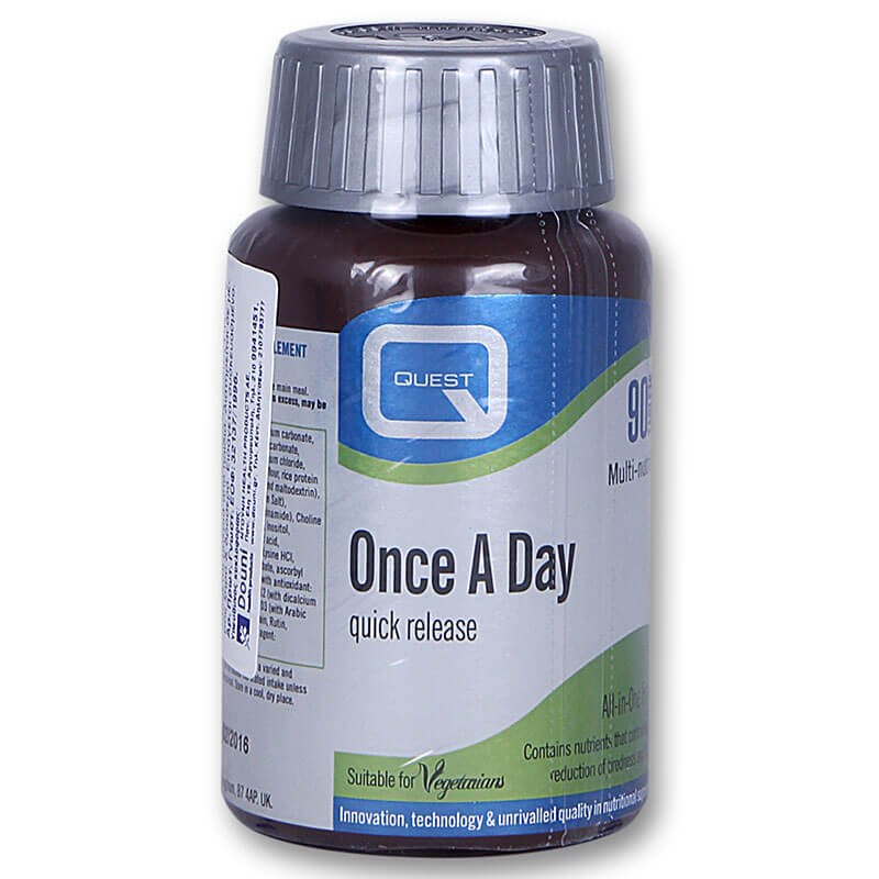 Quest Once A Day 90 Tabs Προστατεύει τα κύτταρα από οξειδωτική βλάβη -healthspot overespa