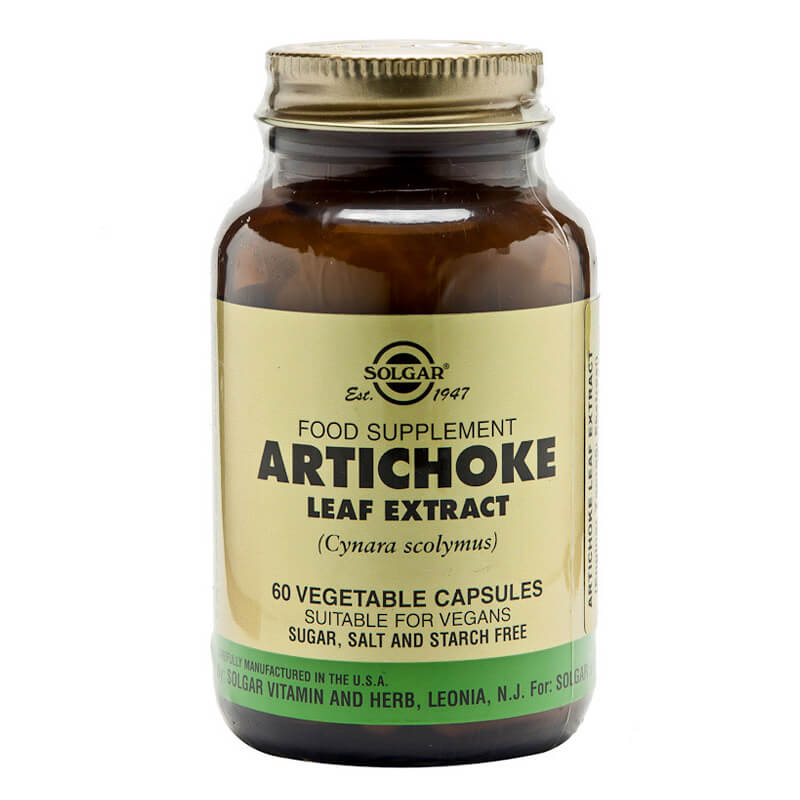 Solgar Artichoke Leaf Συμπλήρωμα διατροφής caps 60s Healthspot Overespa