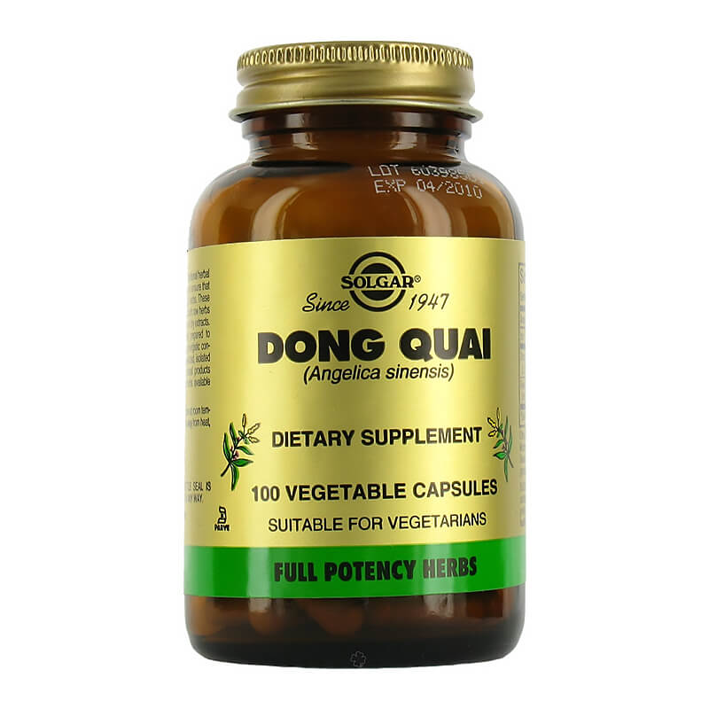 Solgar Dong Quai 520mg Αποτοξινωτικό-αντιβιοτικό-έκζεμα, Vegicaps 100s Healthspot Overespa