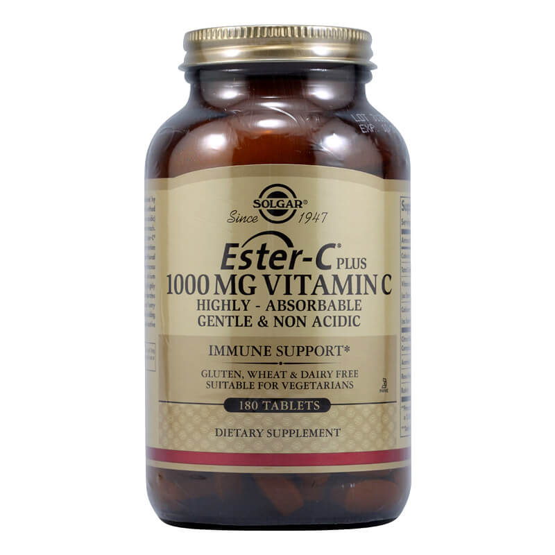 Solgar Ester-c 1000mg Αντιοξειδωτικά, Tabs 180s Healthspot Overespa