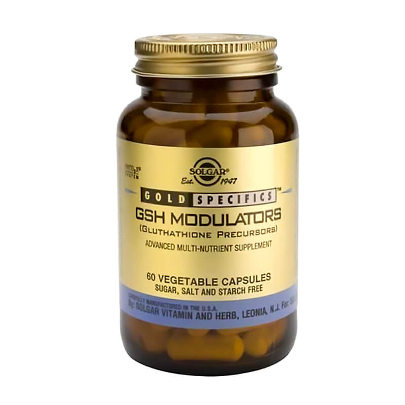 Solgar Gsh modulators Αύξηση παραγωγής γλουταθειόνης, 60 Veg Caps Healthspot Overespa