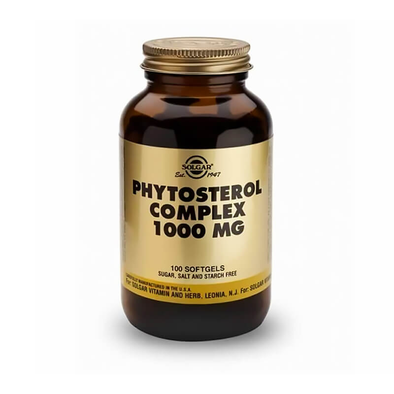 Solgar Phytosterol Complex 1000mg Softgels 100s Mείωση των αυξημένων επιπέδων χοληστερόλης Healthspot Overespa