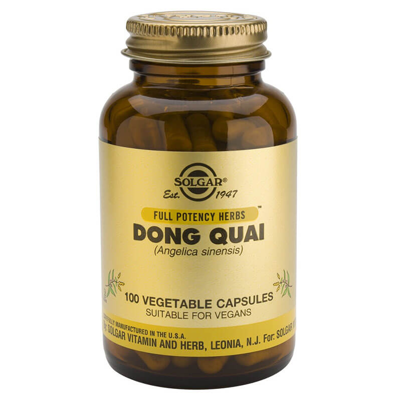 Solgar dong quai 520mg vegicaps 100s-healthspot overespa