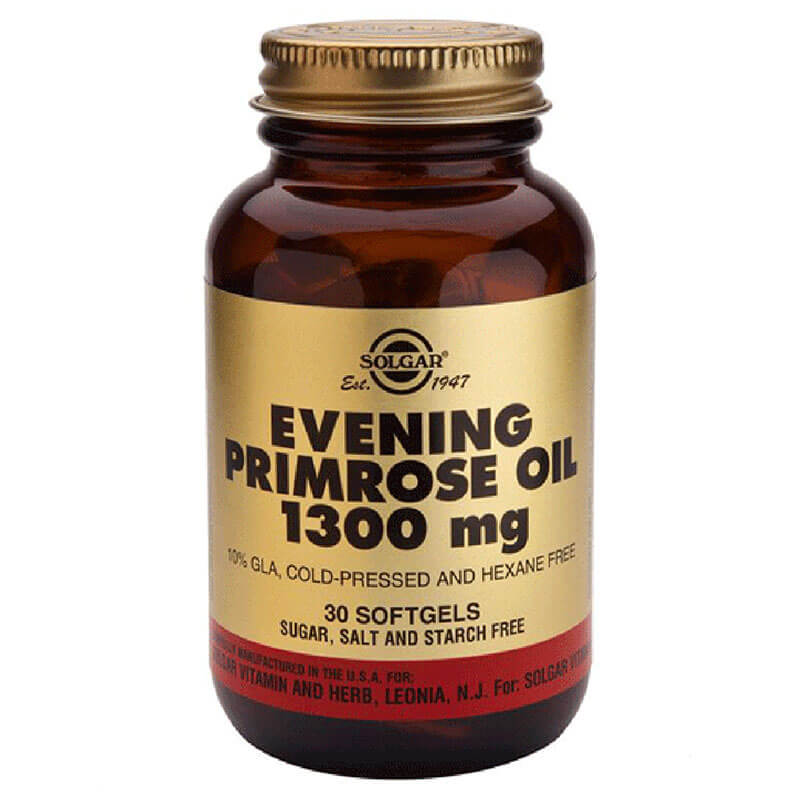 Solgar evening primrose oil 1300mg softgels 30s -healthspot overespa