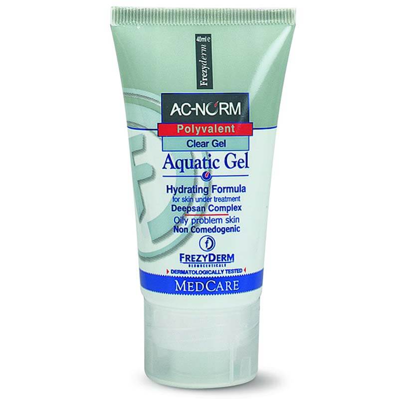 Frezyderm Aquatic Gel Ενυδατική κρέμα για λιπαρές και με τάση ακμής επιδερμίδες 40 Ml Healthspot Overespa