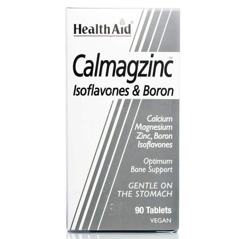 health aid cal mag zinc 90 caps Συμπληρώματα διατροφής με 4 μέταλλα - healthspot overespa