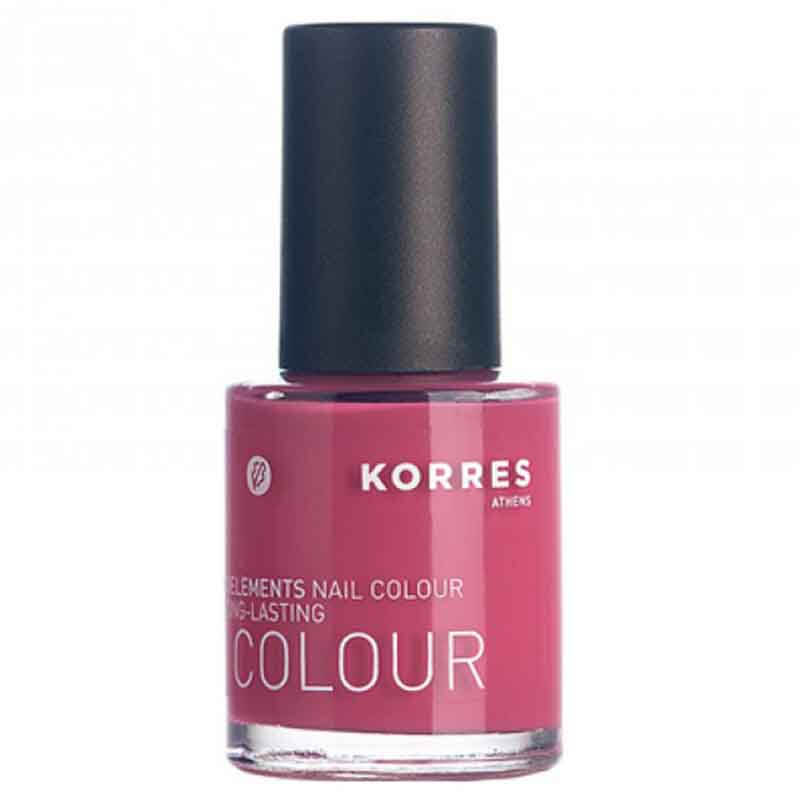 korres Βερνίκι νυχιών 23 Λάμψη και διάρκεια. Σε χρώμα Cyclamen Healthspot Overespa