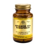 Advanced 40+ Acidophilus Veg. Caps 60s Προλαμβάνει δυσλειτουργίες εντέρου Healthspot Overespa