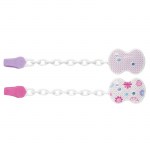 Chicco κλιπ πιπίλας Με αλυσίδα με ζωάκια Healthspot Overespa
