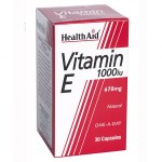 Health aid vit e 1000 i.u. 30 softgels - healthspot overespa