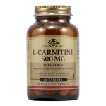 Solgar L-Carnitine 500mg Συμπλήρωμα για έλεγχο βάρους, Tab 60s Healthspot Overespa