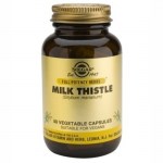 Solgar milk thistle 100mg vegicaps 50s -healthspot overespa